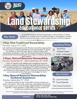 Land stewardship flyer